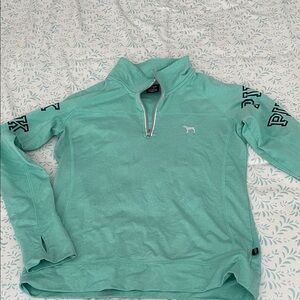 Victoria's Secret Pink Teal and Gray Top